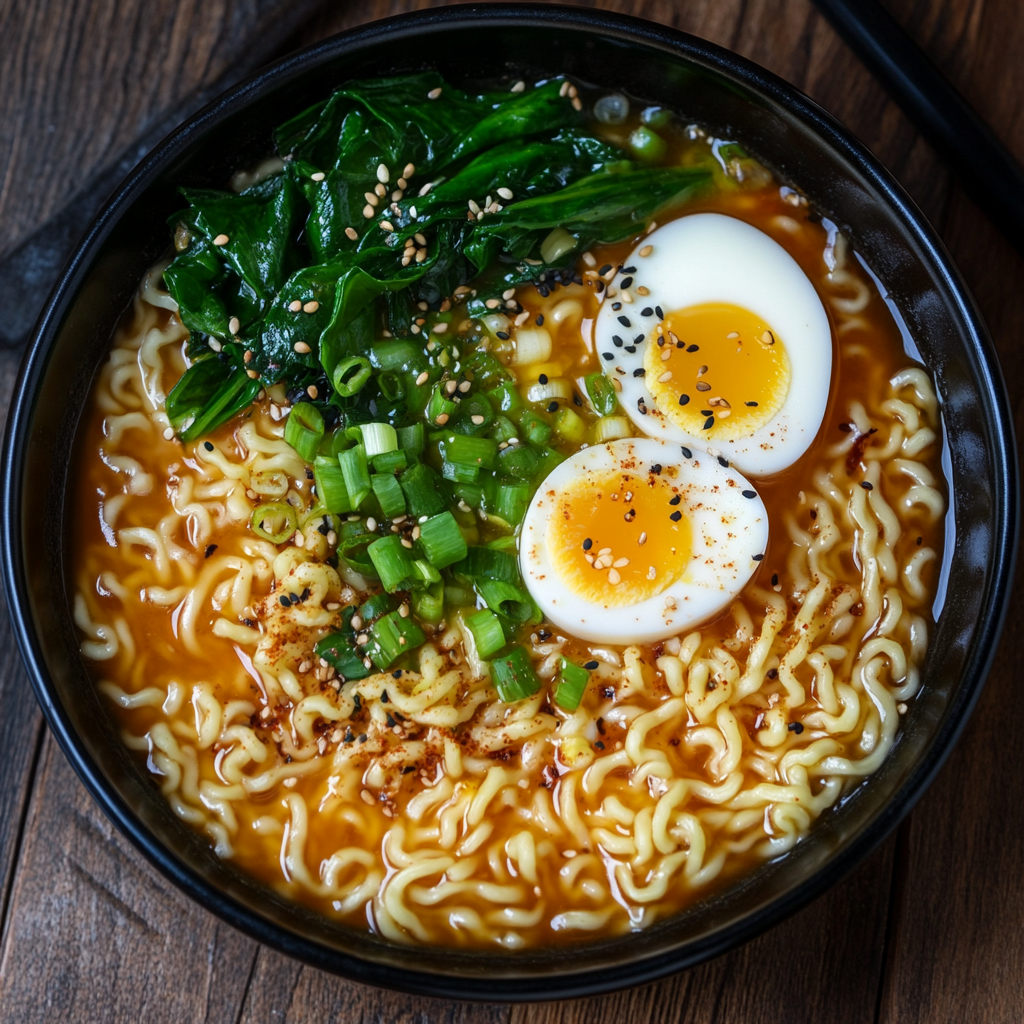 Creamy Vegan Sesame Ramen