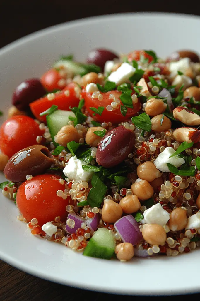 Mediterranean Quinoa Salad