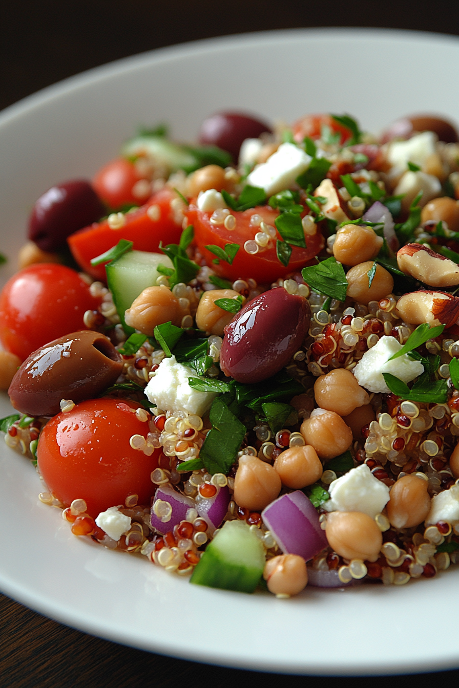 Mediterranean Quinoa Salad