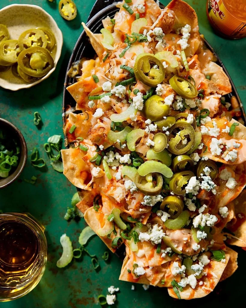 Buffalo Chicken Nachos