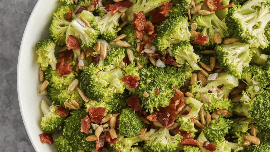 Broccoli Salad with Smoked Bacon