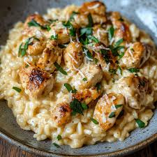 Chicken Parmesan Alfredo Risotto Recipe