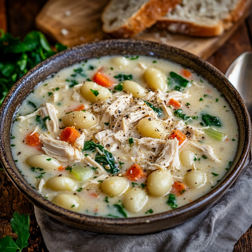 Olive Garden Chicken Gnocchi Soup