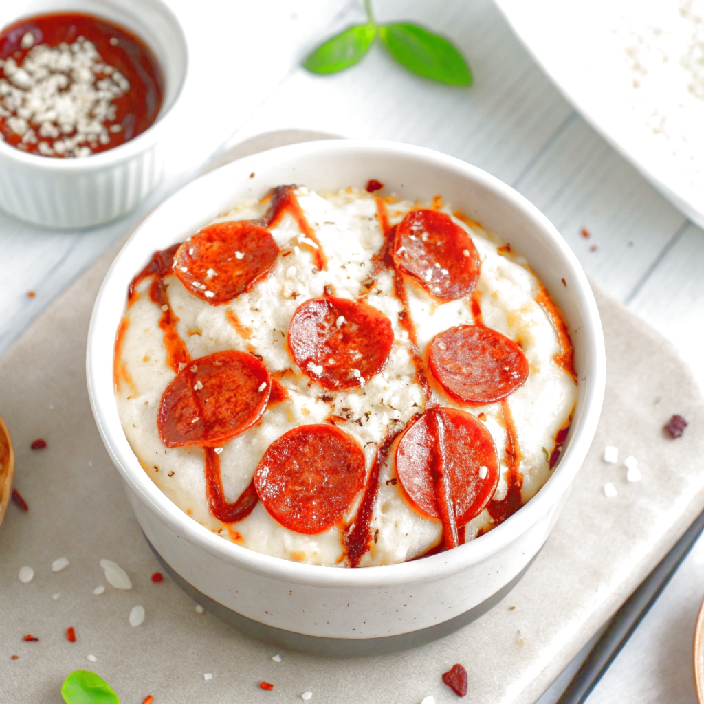 COTTAGE CHEESE PIZZA BOWL