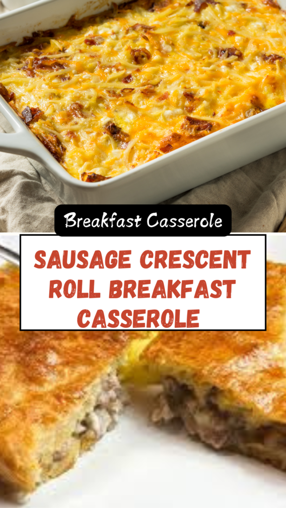 Crescent Roll Breakfast Casserole