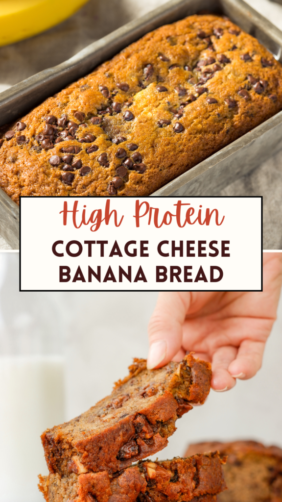 Cottage Cheese Banana Bread