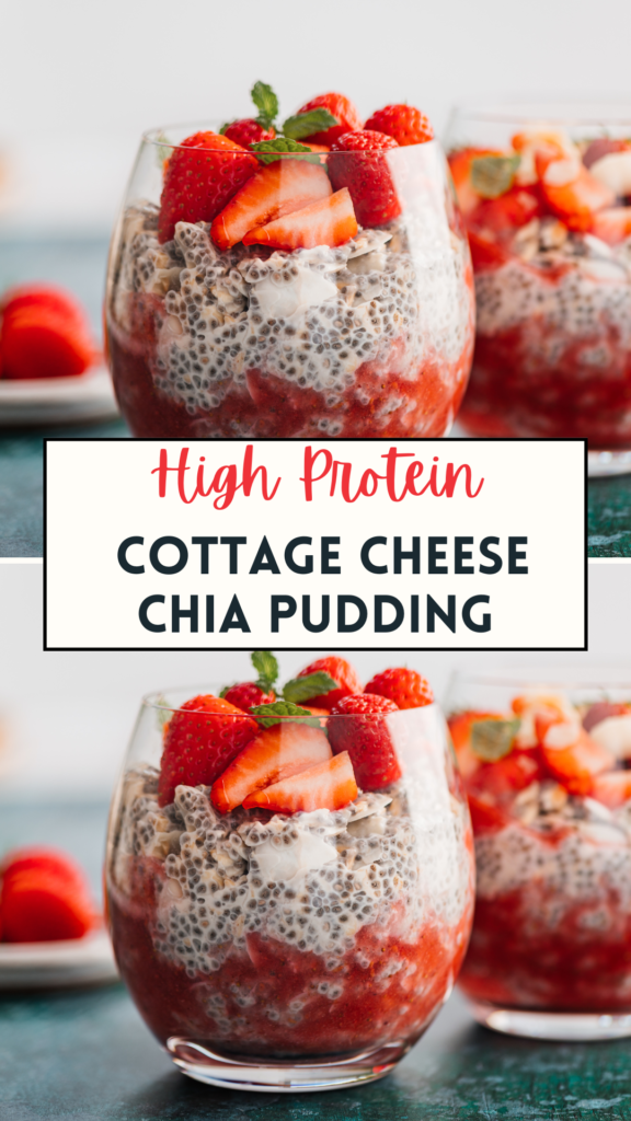 Cottage Cheese Chia Pudding