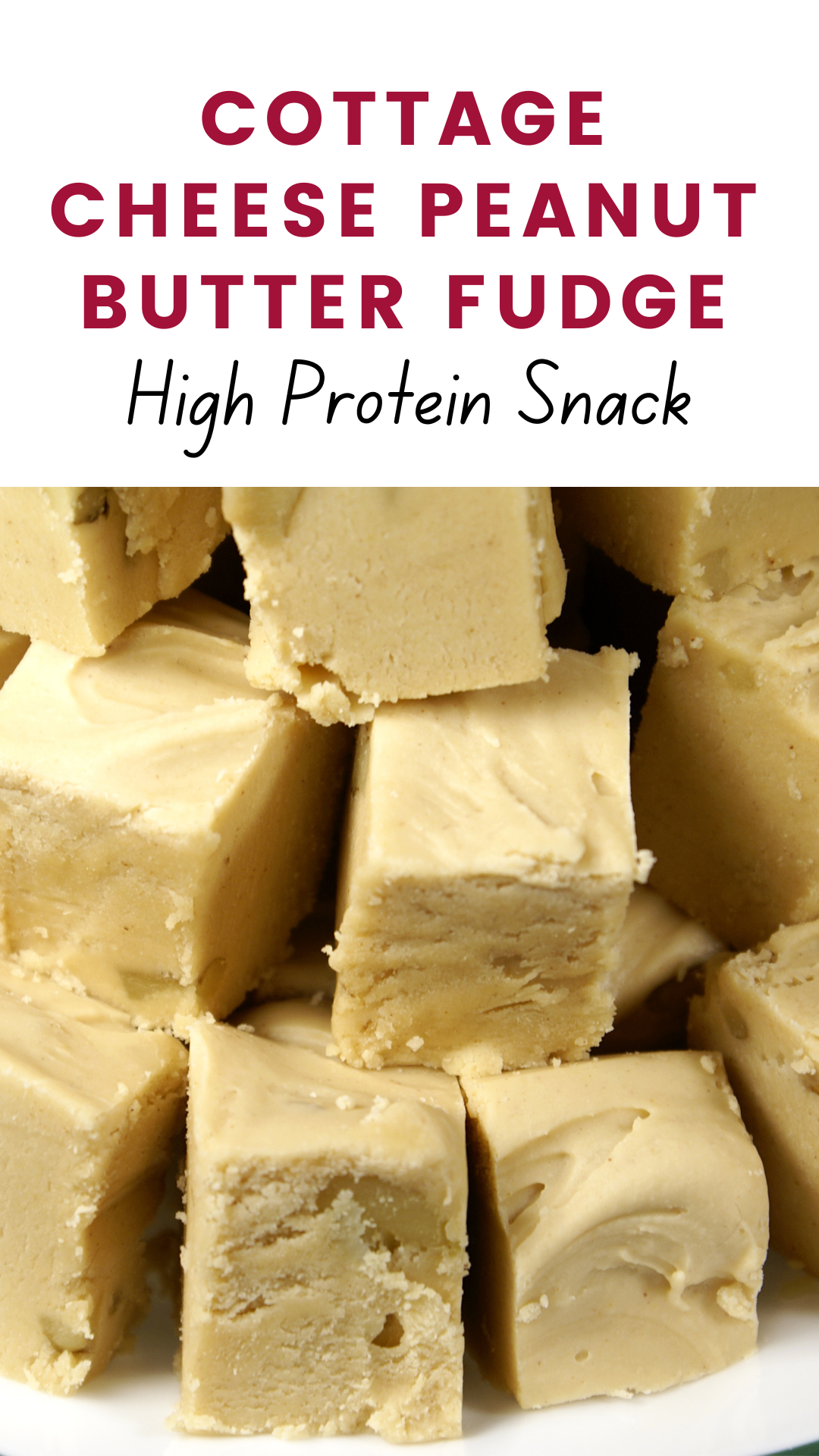 cottage Cheese Peanut Butter Fudge