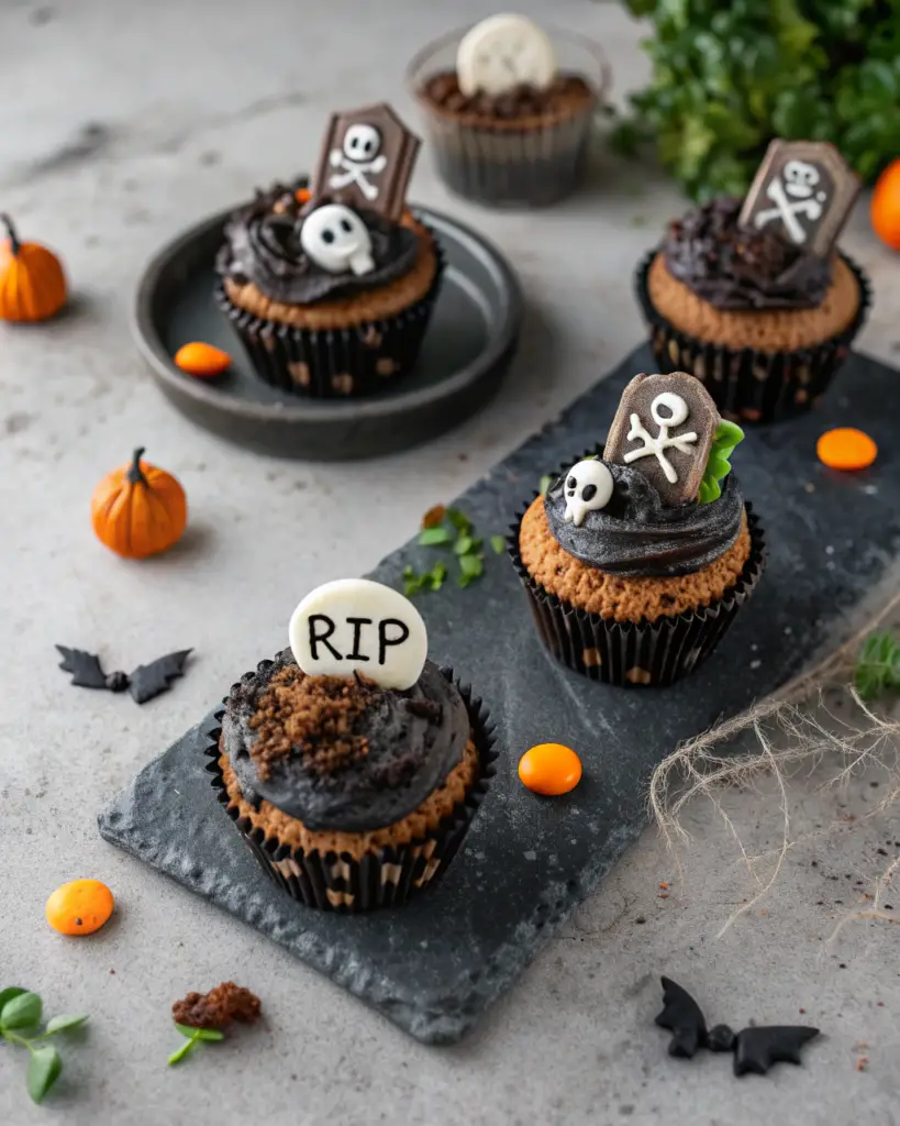 Mini Halloween Cupcakes