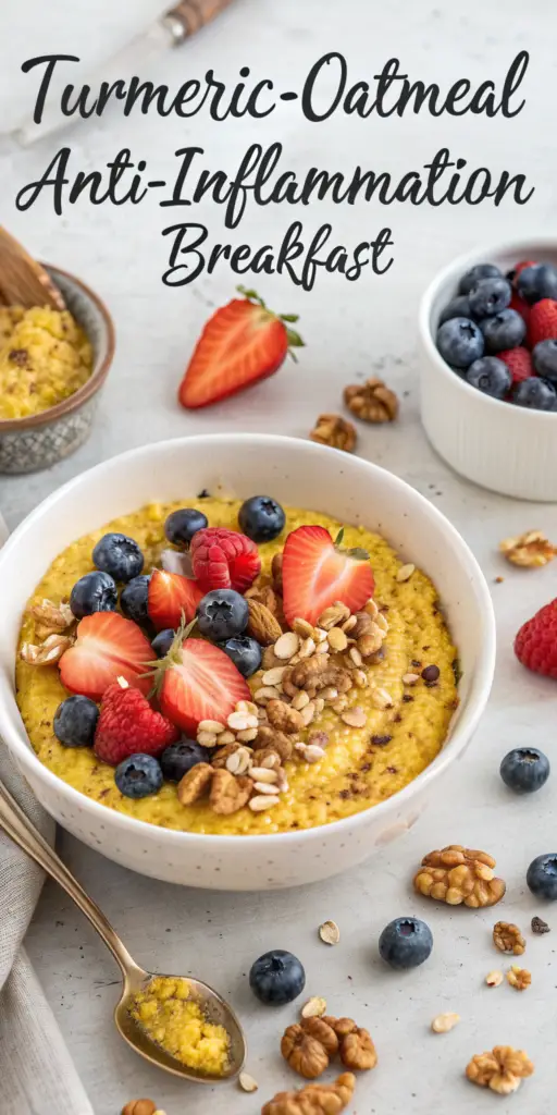 Turmeric Oatmeal