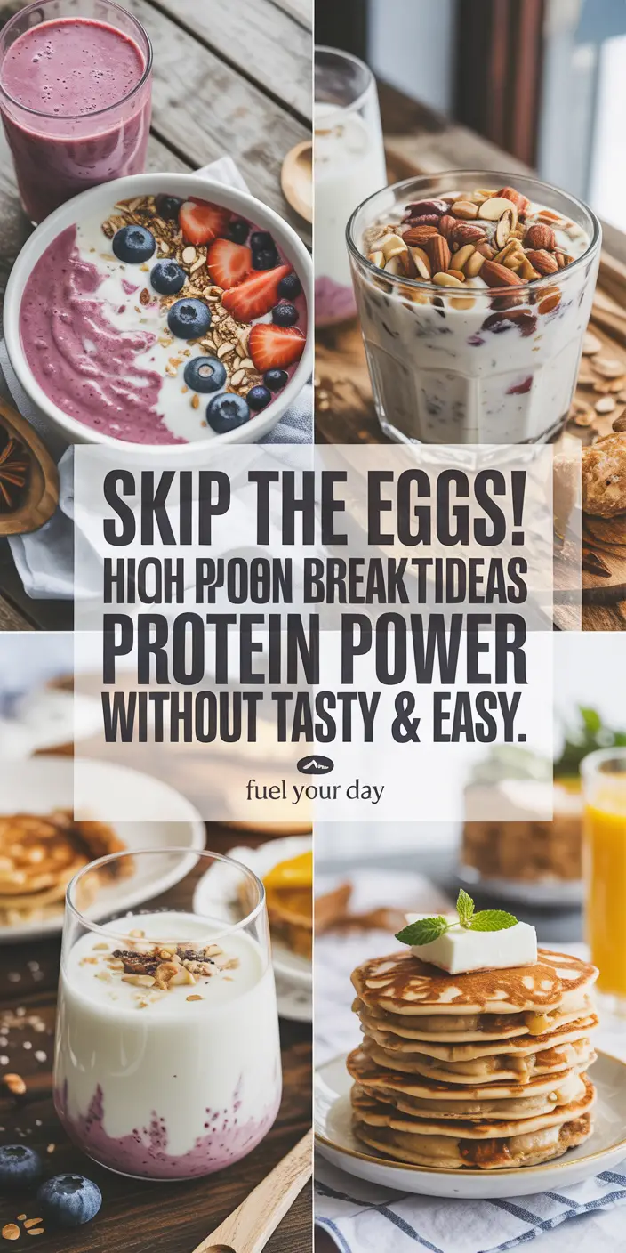 High-Protein Breakfast Ideas Without Eggs