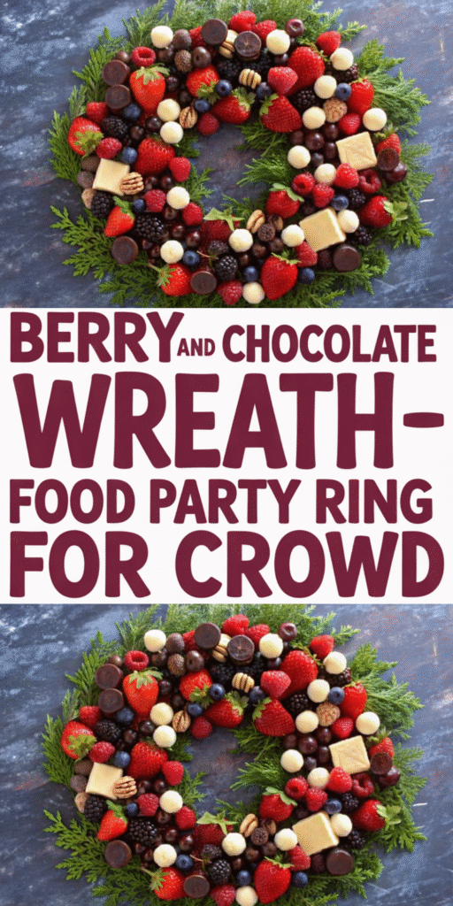 Berry and Chocolate Wreath