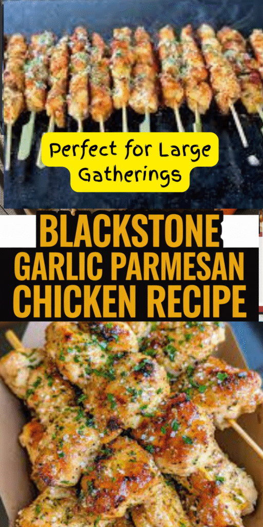 Blackstone Garlic Parmesan Chicken