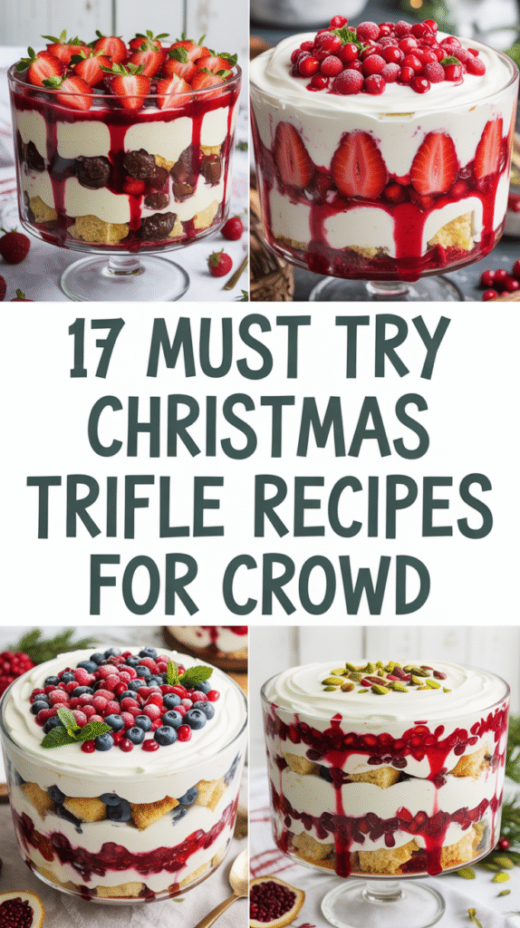 christmas Trifle Dessert