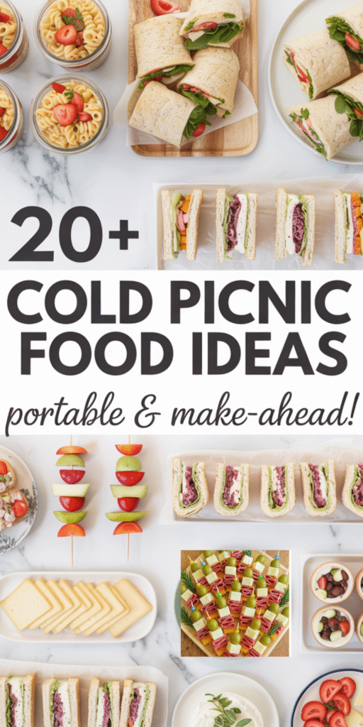 cold picnic food ideas