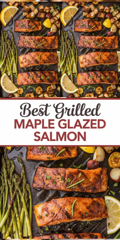 Best Grilled Maple Salmon 