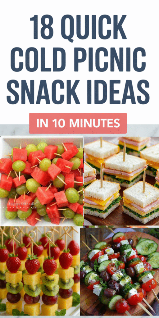 cold picnic food ideas