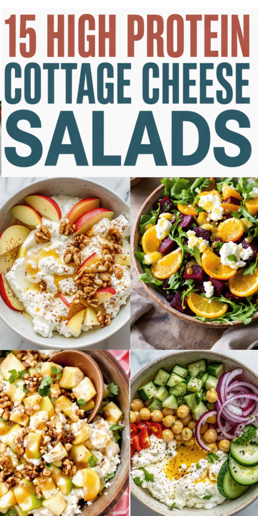 high Protein Cottage Cheese Salad