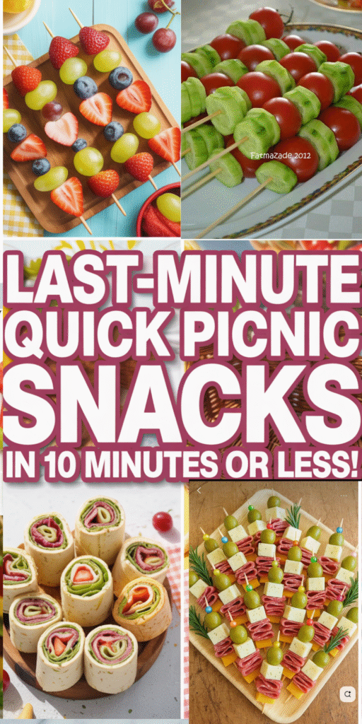 quick picnic snacks