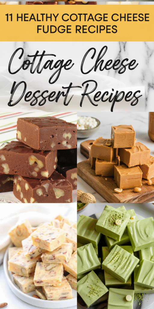 cottage cheese fudge