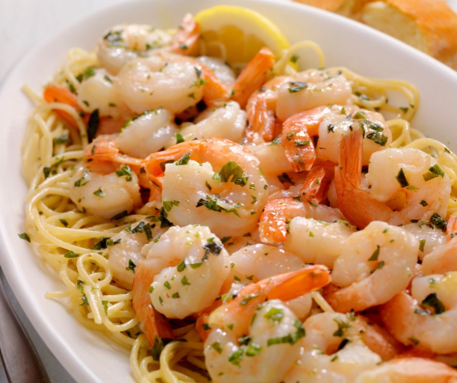 Shrimp Scampi with Pasta step 2