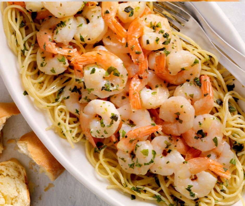Shrimp Scampi with Pasta step 4