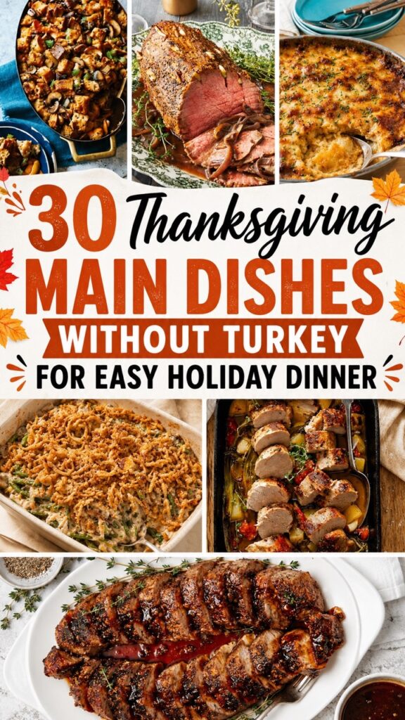 Thanksgiving Main Dishes Without Turkey