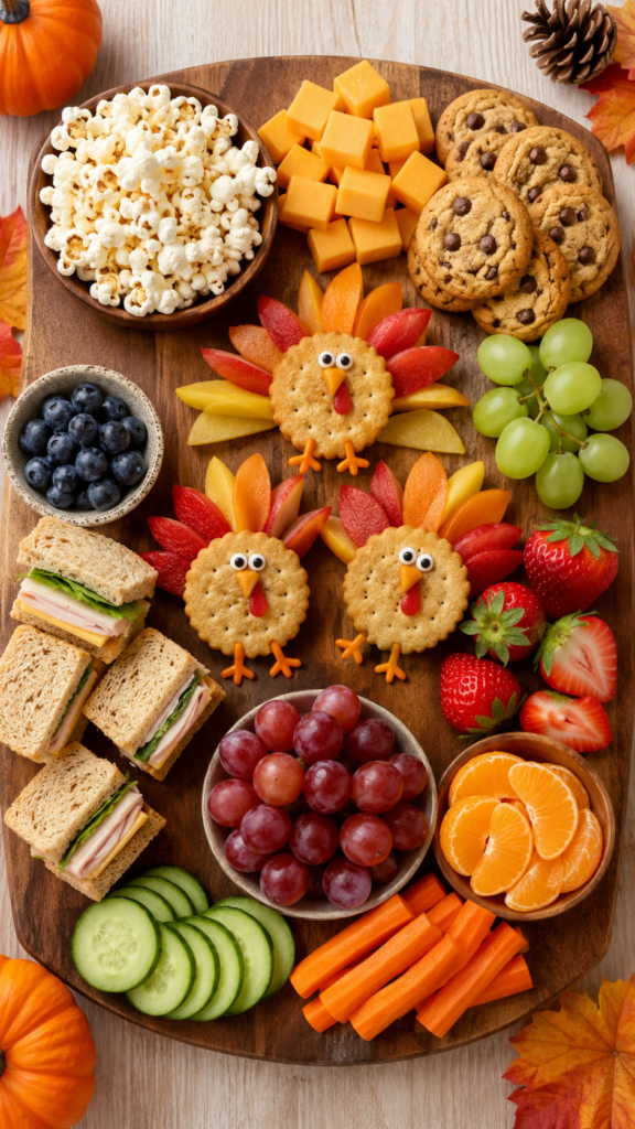 Kid-Friendly Thanksgiving Snack Board