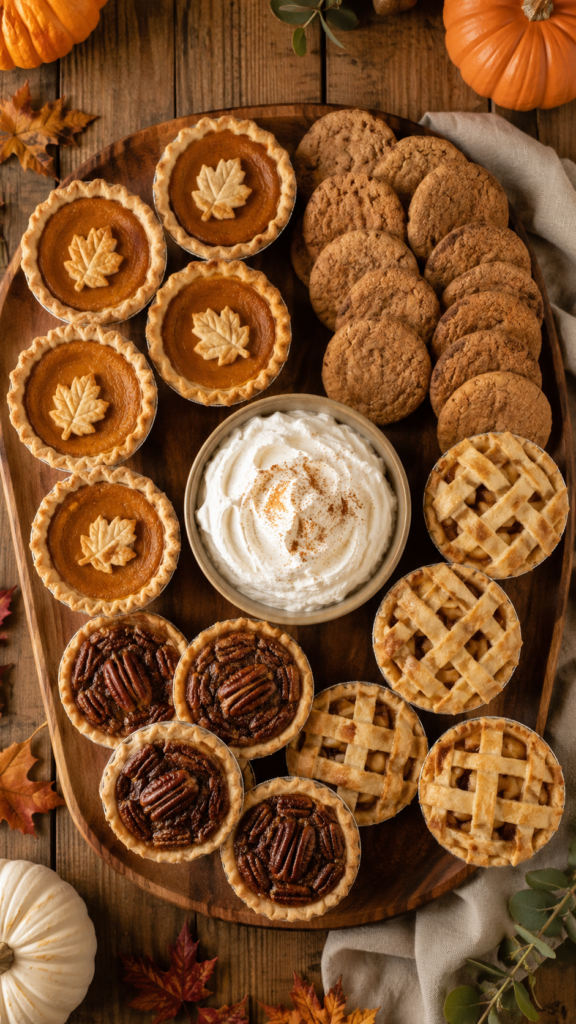 Mini Pie Charcuterie Board