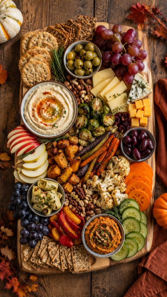 Vegetarian Thanksgiving Board